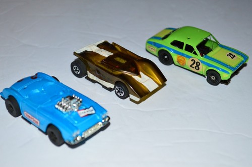 3 alte HO Slotcars.