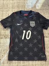  2026 USMNT #10 Pulisic Match Authentic Youth medium  Away Jersey