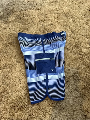 Boys Youth Art Class Swim Trunks-16 - Picture 5 of 8