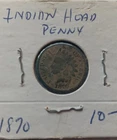1870 indian head penny