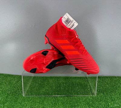 Adidas Predator 19.2 FG D97940 US8 UK7.5 Red boots Cleats mens Football/Soccers