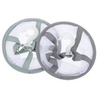 2pcs Makeup Puff Drying Basket Makeup Brush Drying Tool Net Bag Drying Net