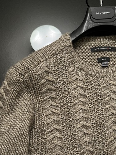 John Varvatos Luxe Luxury Sweater - Merino Wool Alpaca - Vintage - 2017 - $298 - Picture 4 of 14