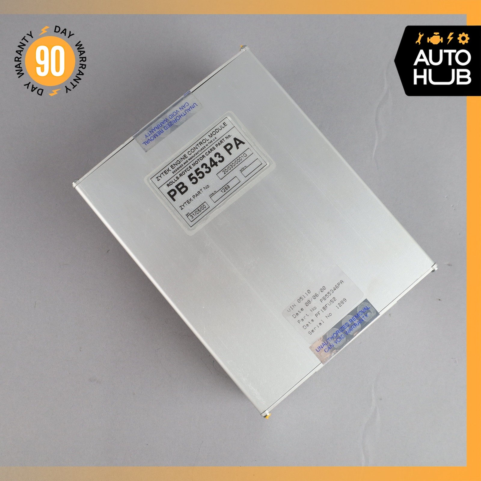 Bentley Arnage Le Mans Series 2000-2002 Electronic control unit