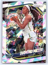 DIAMOND MILLER - 2025 Panini WNBA Prizm #27 - Cracked Ice