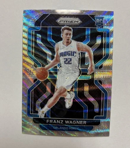 2021-22 Panini Prizm Silver Wave Prizm Franz Wagner #310 Rookie RC