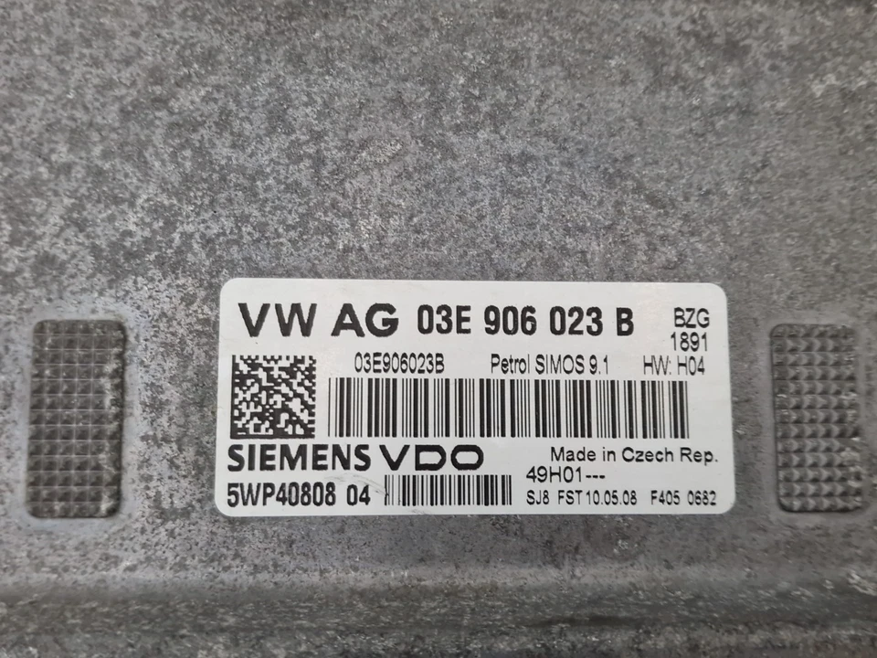 Steuergerät Motor Komplettset für SKODA  FABIA 1.2 Benzin  03E906023B Satz 💯💯 - Image 3 of 4