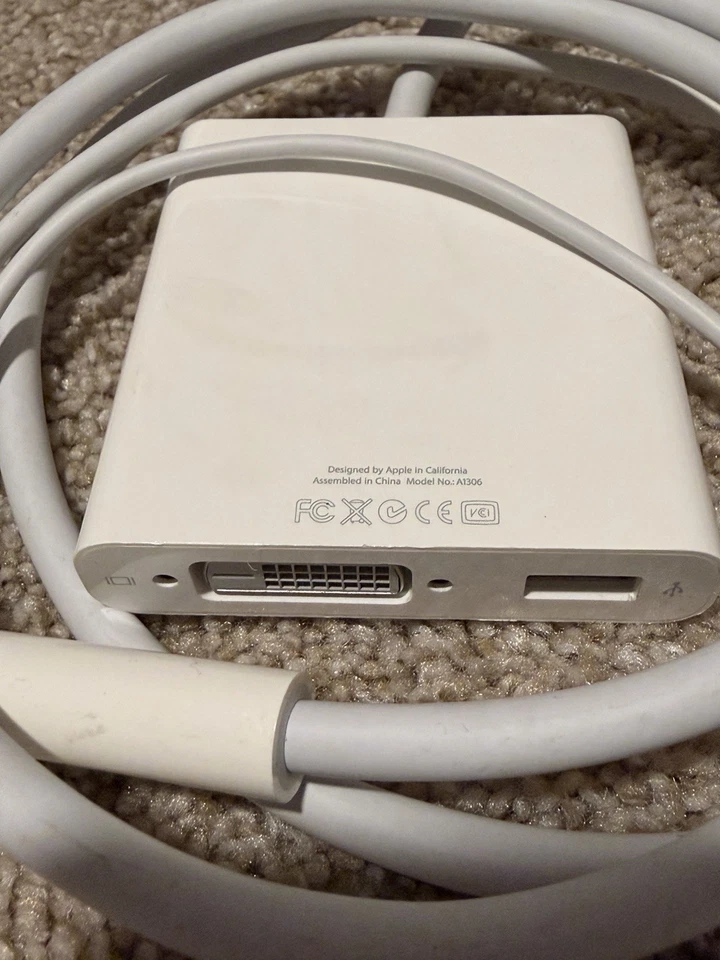 APPLE A1306 MINI DISPLAY PORT TO DUAL LINK DVI - Image 2 of 3
