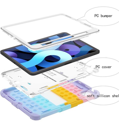 KZC for iPad Air 5th Generation Case 11” 202-2022 Case/Strap /Kick Stand /Fidget - 第 3/7 張圖片