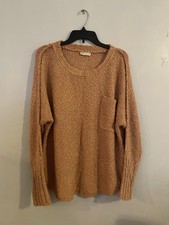 New In Women  s Oversized Pullover Soft Sweater Size Small