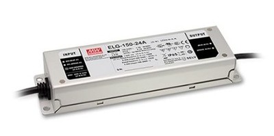 MEAN WELL Single output LED power supply 12V 10A 120W, dimming DALI, PFC, IP67