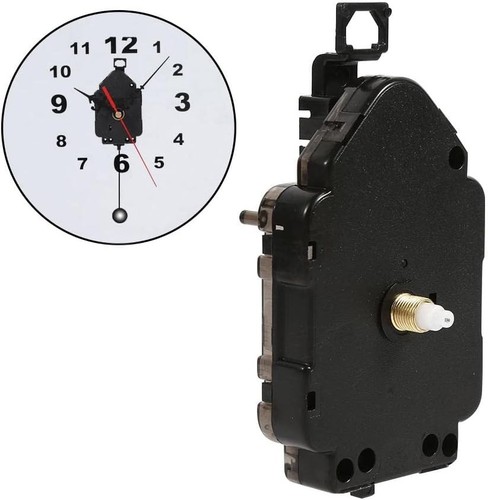VIFERR Pendeluhrwerk, Quarz-Pendeluhrwerk Ersatz DIY Wanduhr Uhrwerk - Bild 3 von 8