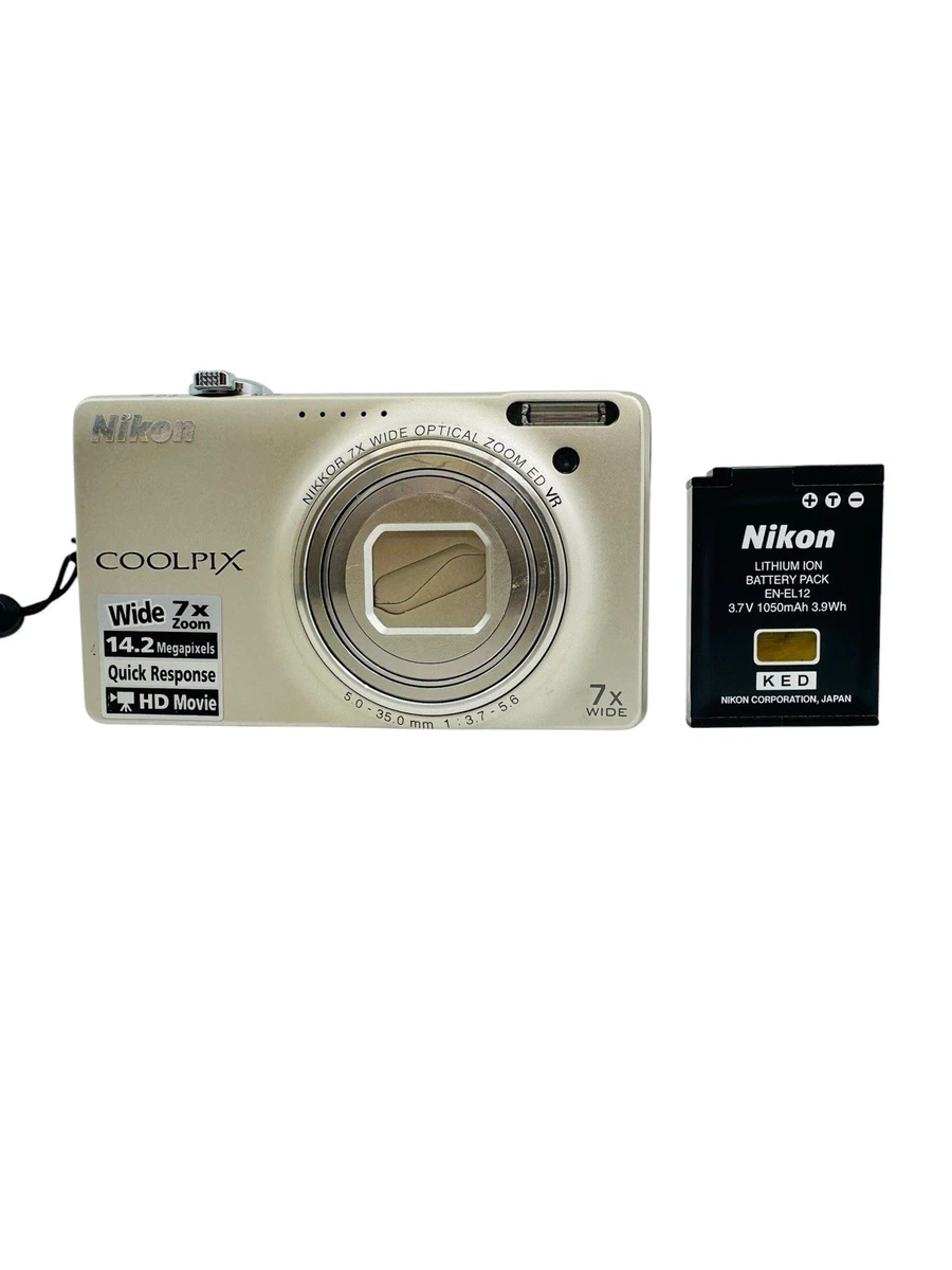 Preços baixos em Câmeras digitais Nikon Coolpix S6000 | eBay