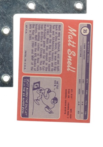 1970 Topps Football SINGLES VG/VG-EX+ SHARP/CHEAP! Pick From List Up To 30% OFF - Picture 69 of 460