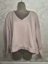 Z Supply Cotton Blend Pullover Sweatshirt Size L