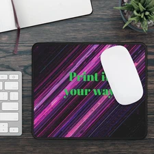 Colorful Gaming Mouse Pad, Vibrant Gamepad, Desk Mat for Gamers, Computer
