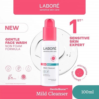 Labore GentleBiome Mild Cleanser 100ml Sensitive Skin Face Wash  Gentle Cleanser
