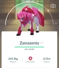 Pokémon Go-Shiny Zamazenta -TRADE-Trade Registered Or 30 Days !