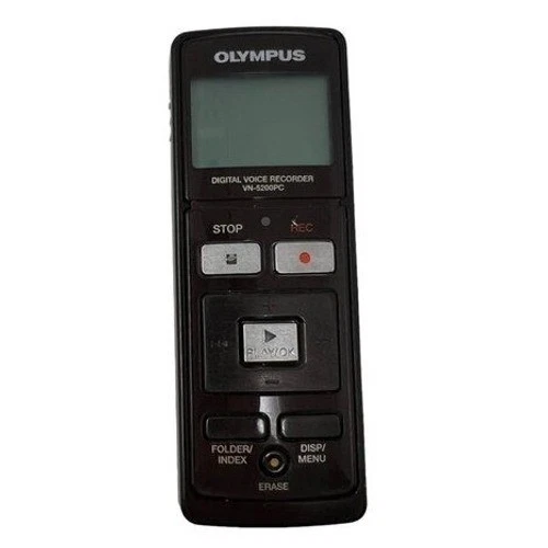 Grabadora de voz digital portátil Olympus VN-5200PC 512 MB 221,5 horas probada Foto 2 de 4