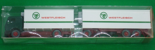 Tracteur de semi remorque Mercedes 1/72 Würlein métal | Kaufen auf