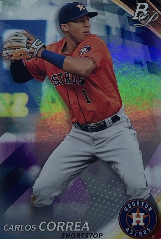 Carlos Correa PSA 9 - 2017 Bowman Platinum “Platinum Glove”  -Astros Homecoming - Image 4 of 4