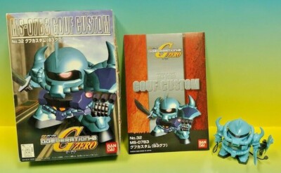 Mobile Suit Generation 0 Zero No. 32 MS-07B3 GOUF Bandai 2000 Japan Model Kit 