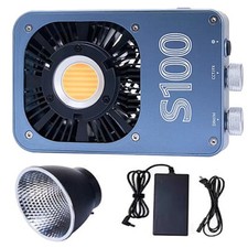 ZSYB S100 Pocket Led Video Light 100W Bi-Color 2700K-6500K Photography COB Light