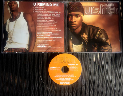 USHER - ''U Remind Me'' 3-TRK PROMO CD Rare!
