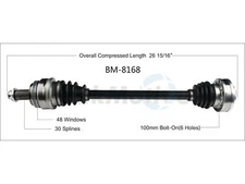 SurTrack BM-8168 CV Axle Shaft