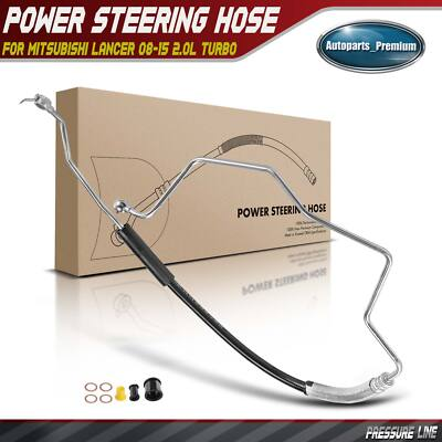 #ad Power Steering Pressure Hose Assembly for Mitsubishi Lancer 2008 2015 2.0L Turbo $58.19