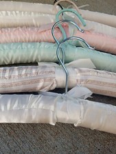 Lot of 6 Satin Hangers