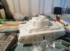 1/18 3d printed  tank German PanzerKampfwagen 38(t) Ausf.E/F