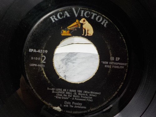 Elvis Presley King Creole RCA EPA-4319 45-EP Record Original Soundtrack Vol. 1 - Foto 6 di 7