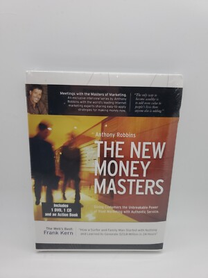Anthony Robbins - The New Money Masters - with Frank Kern DVD *Brand New*