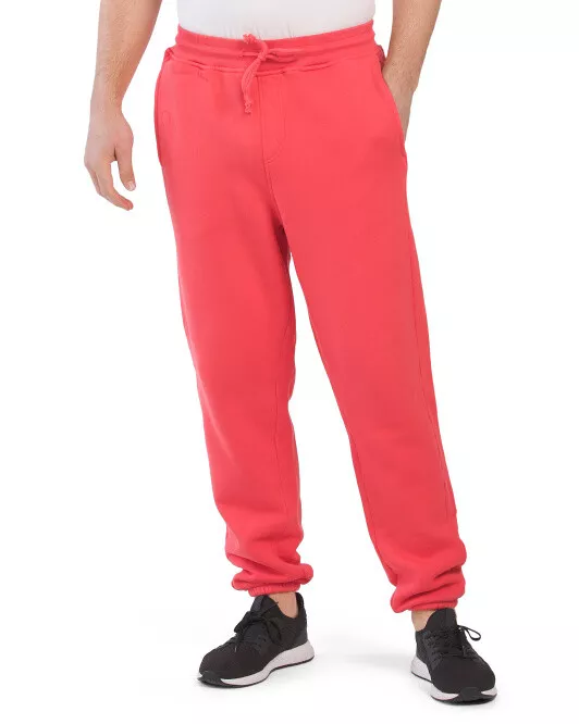 NWT Outdoor Voices Nimbus Sweatpants Apple Red SZL Cotton Fleece  Heavyweight $85