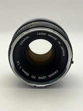  EXC- Canon FD 50mm f/1.8 Chrome Nose MF Lens w/Filter From JAPAN 71665