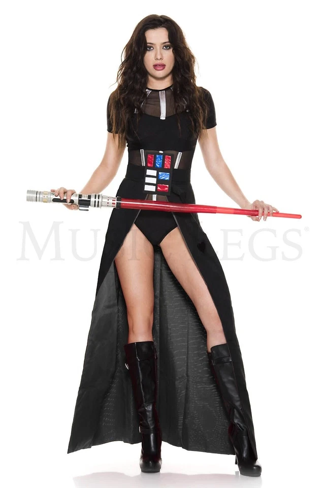 Stars Soldier 2 piezas inserciones transparentes para mujer Halloween Cosplay Disfraz Set Talla XL Foto 4 de 4