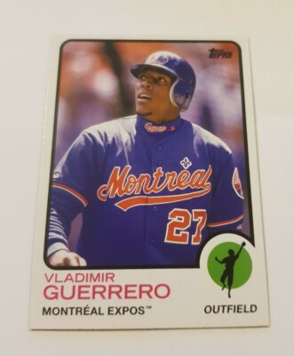 2021 Topps Archives - Vladimir Guerrero - Montreal Expos - Topps 1973 