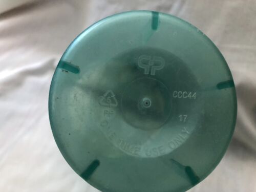 CocaCola Jumbo Plastic Cup w Removable Lid 44 oz. Translucent Green 8.5 in. tall - Picture 7 of 7