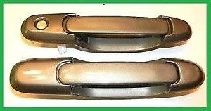 Front Right Outside Door Handle For 2000-2004 Toyota Avalon – Desert Sand Mica (4Q2), Easy Install By MotorKing 5 thumbnail image