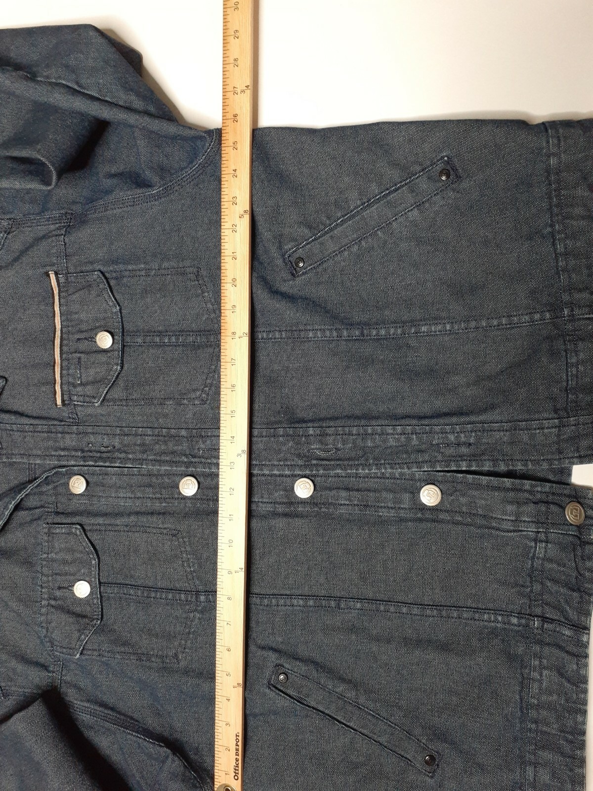 Black Rivet Uniform Denim Jacket, BET Design Studio, … Gem