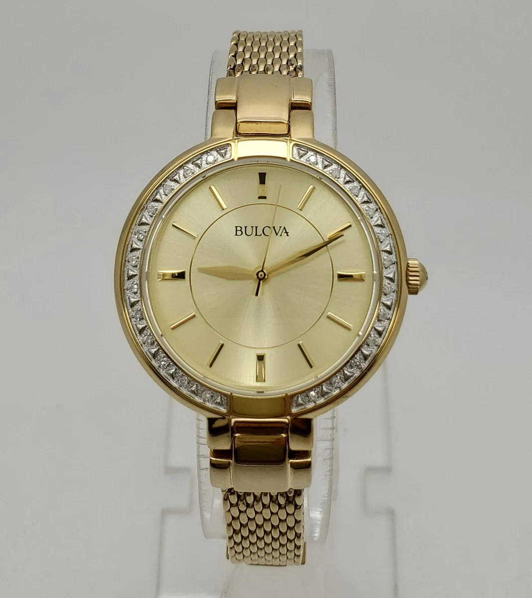 Bulova 24 hotsell diamond watch