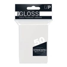 Ultra Pro Gaming Sleeves Deck Protector CLEAR PRO GLOSS Standard Size 50-Pack