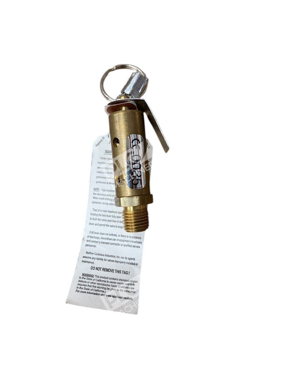 Apollo Valves CRN 0G8547.5C 30PSIG 35SCFM TS163 Air Relief Valve