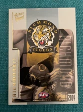 2004 Select Australia trading card - Richmond Tigers - Number 159