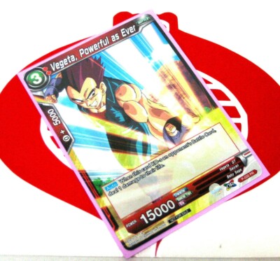Dragon Ball Super Playing Card Vegeta Powerful As Ever P-030 PR