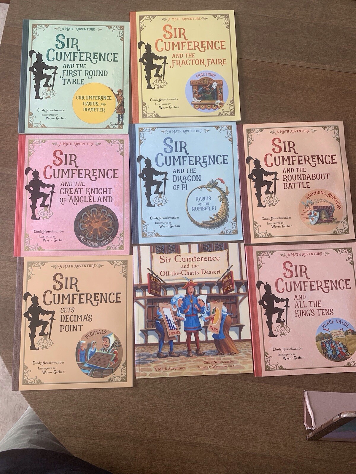 Sir Conference Math Adventures, Lot Of 8 Books, Excellent Condition ...