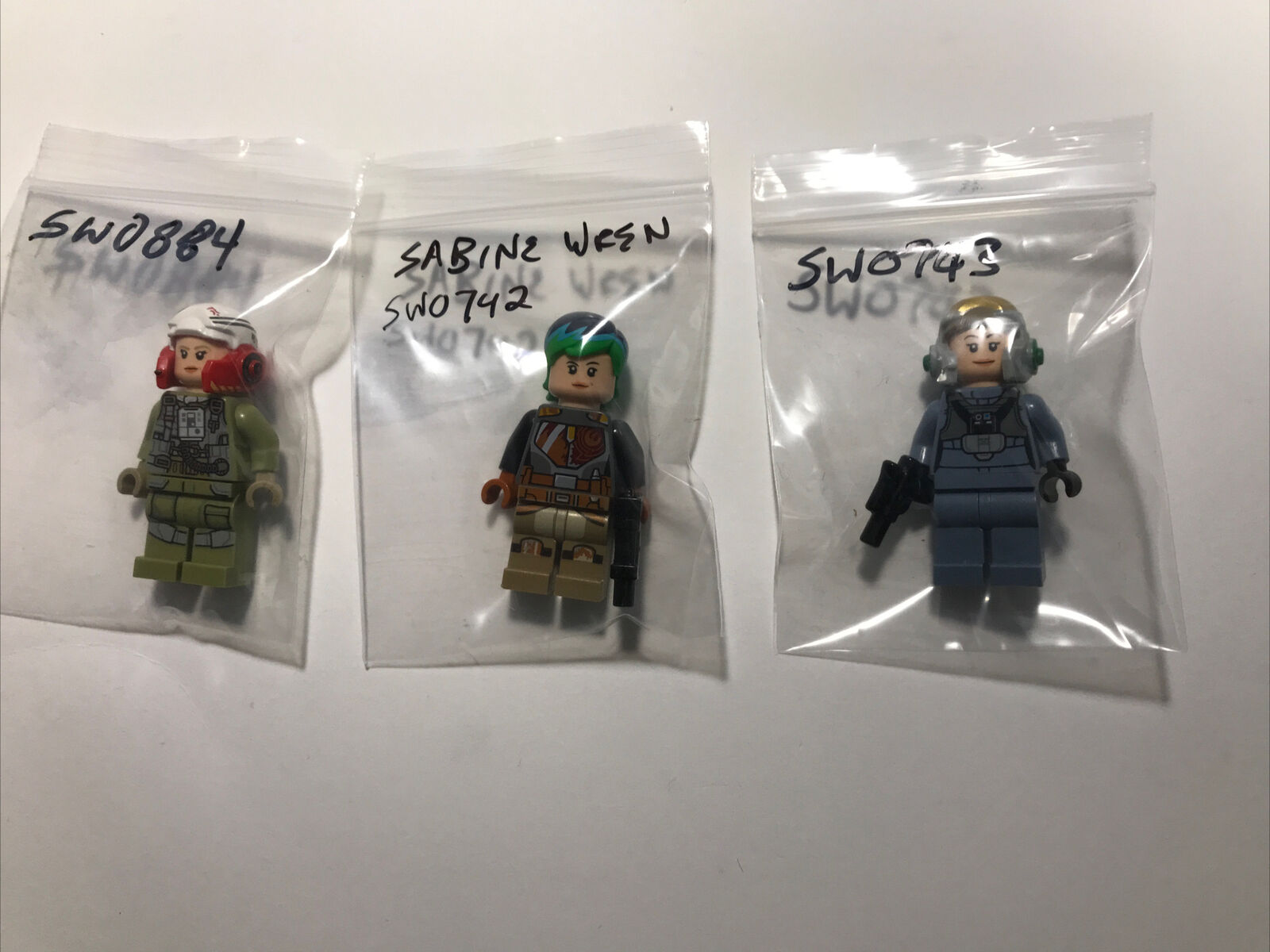 Lego Star Wars Minifigure Lot (H) Sw0884 Sw0742 Sw0743