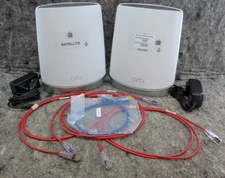 NETGEAR Orbi  Tri-band Mesh WiFi 6 Router RBR 750 & Add-on Satellite RBS750