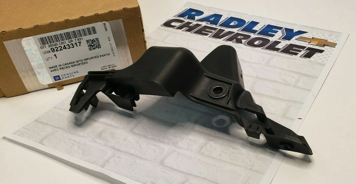 92243317 NEW GM OEM LEFT FRONT BUMPER BRACKET CAMARO B88 | eBay 
